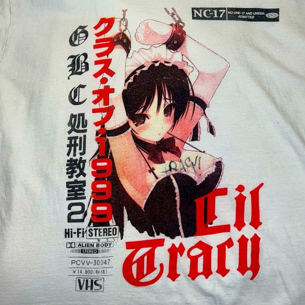 RARE signed Lil Tracy official merch XL (GBC)